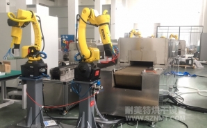 NMT-ZN-631疫苗玻璃瓶特殊涂層工藝,預熱+固化自動化對接隧道爐烘烤線(蘇州?？松?